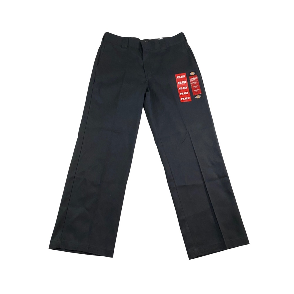 Dickies 874 Flex Original Fit Men Black Work Pants 36x30 874FBK NWT